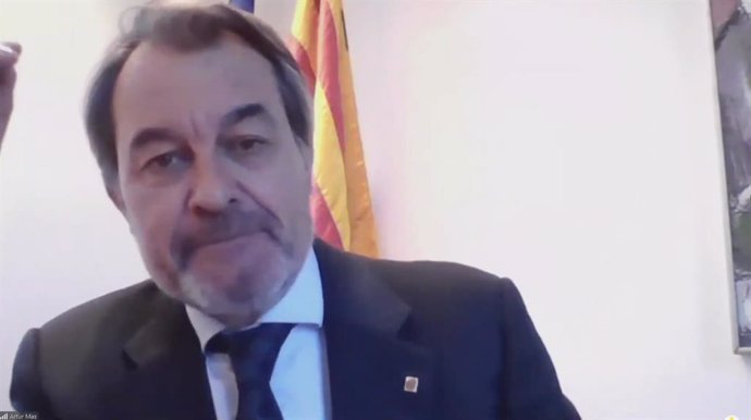 L'expresident de la Generalitat Artur Mas en un acte de suport al PDeCAT.