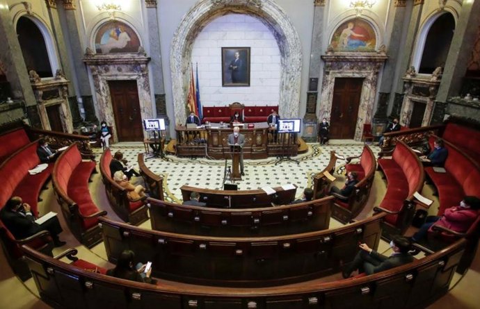 Pleno Extraordinario en el Ayuntamiento de Valncia