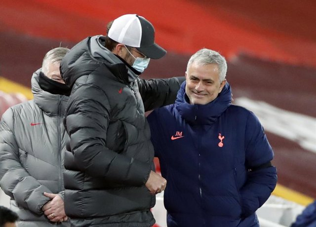 Klopp (Liverpool) y Mourinho (Tottenham)