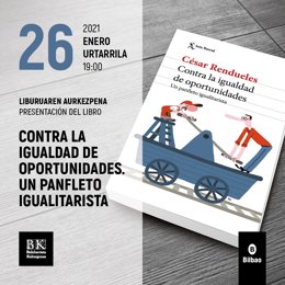 Cartel de la pesentación del libro de César Rendueles.