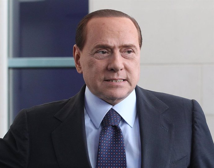 El ex primer ministro italiano y líder de Forza Italia, Silvio Berlusconi