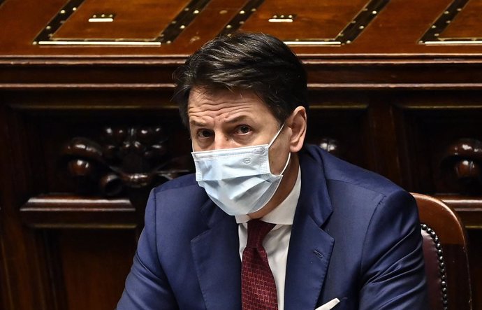 09 December 2020, Italy, Rome: Italian Prime Minister Giuseppe Conte attends a meeting of the Italian Chamber of Deputies on the upcoming European Council meeting and the Eurozone bailout fund (ESM). Photo: Riccardo Antimiani/LaPresse via ZUMA Press/dpa