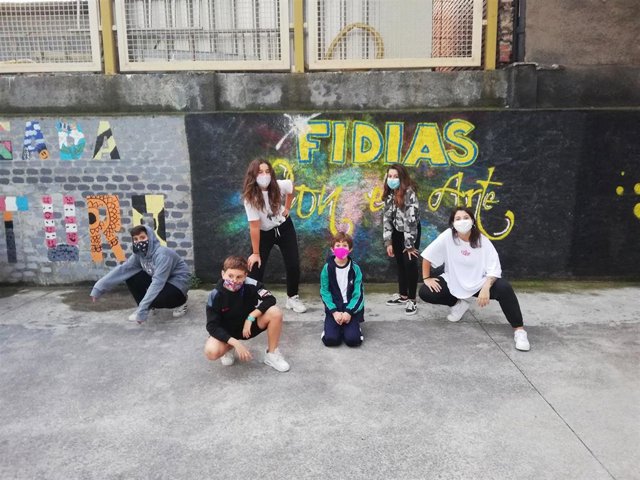 Actividad de baile de la Fundación Fidias