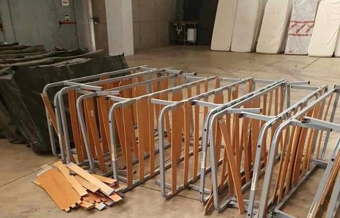 Material en el hospital de Ifeba