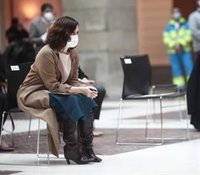 Ayuso carga contra el "lamentable" papel de Sánchez en la pandemia: "Ni siente, ni padece, lo que está pasando"