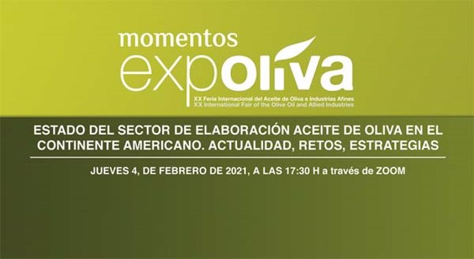 Cartel del primero de los Momentos Expoliva 2021.
