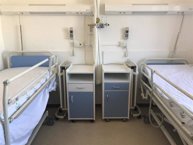 Habitación hospital camas