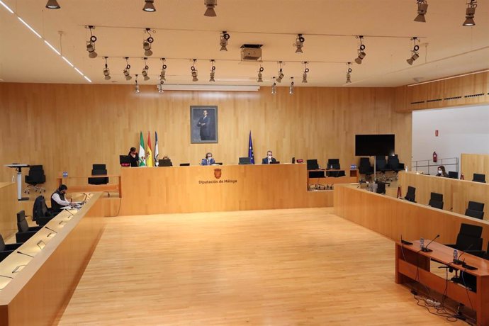 Pleno ordinario de noviembre de la Diputación de Málaga