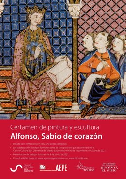 Cartel concurso pintura Alfonso X El Sabio
