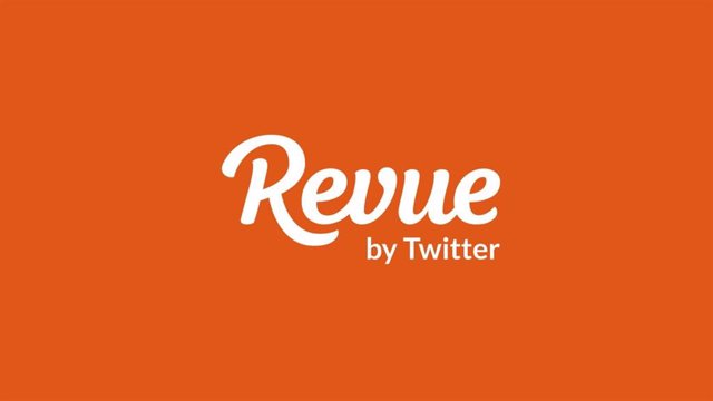 Logo de Revue, comprada por Twitter.