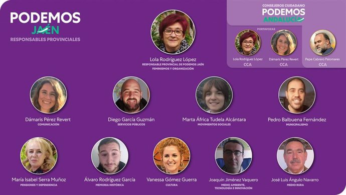Consejo de coordinación provincial de Podemos Jaén