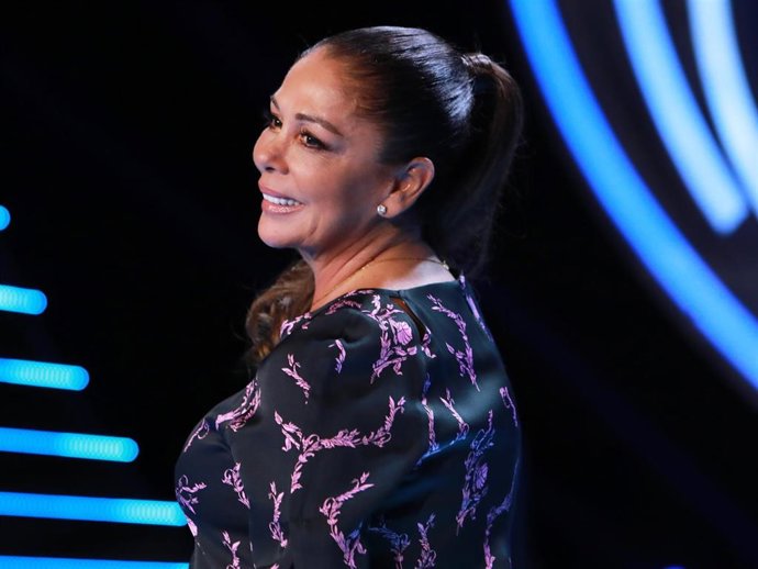 Isabel Pantoja en la presentación de 'Idol Kids'