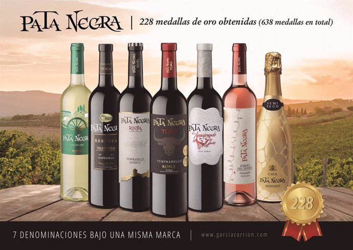 Premios de vinos Pata Negra (García Carrión)