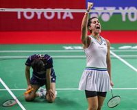 Carolina Marín empieza con una trabajada victoria las Finales del Circuito Mundial