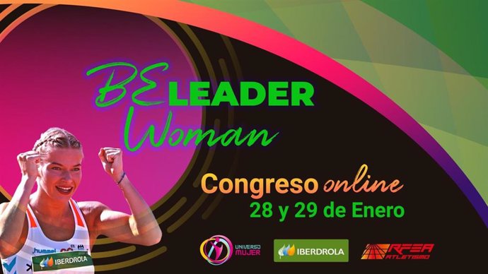 Cartel anunciador del congreso 'Be Leader Woman'