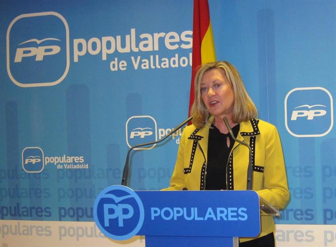 Imagen de archivo de la presidenta del Grupo Municipal Popular en el Ayuntamiento de Valladolid, Pilar del Olmo