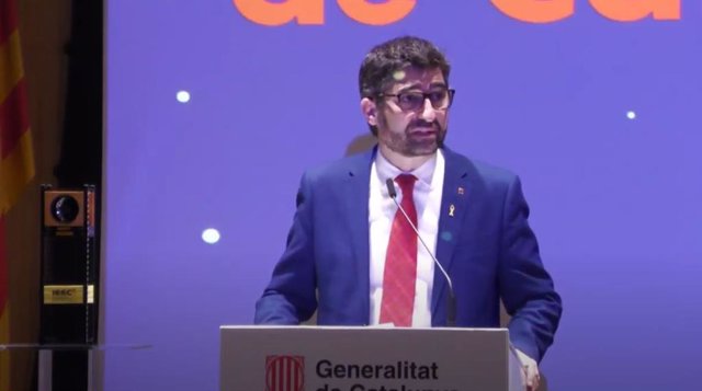 El conseller de Políticas Digitales y Administración Pública de la Generalitat, Jordi Puigneró, este miércoles