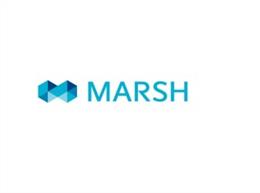 Logo de la correduría de seguros y consultoría de riesgos Marsh.