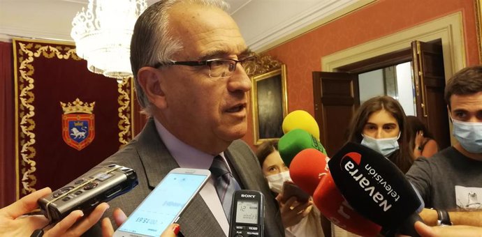 Enrique Maya, alcalde de Pamplona