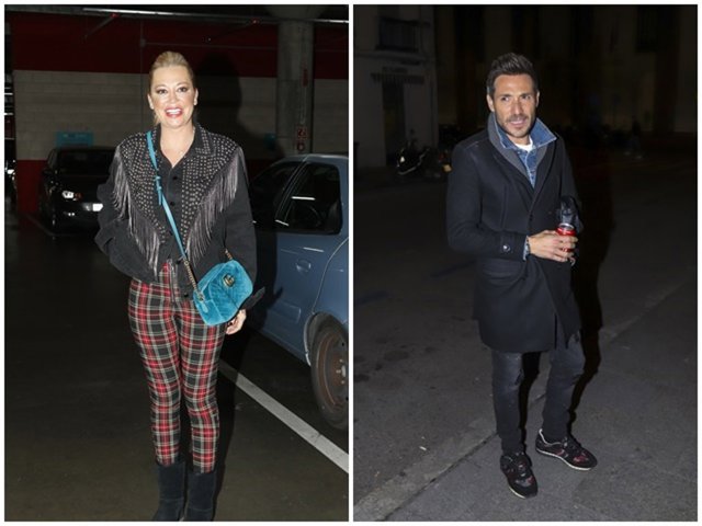 Belén Esteban y Antonio David Flores