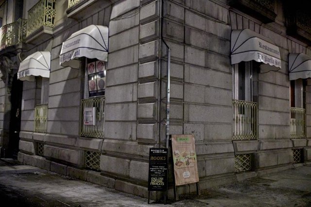 Bar cerrado, en una imagen de archivo