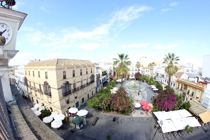 Plaza del Cabildo en Sanlúcar de Barrameda