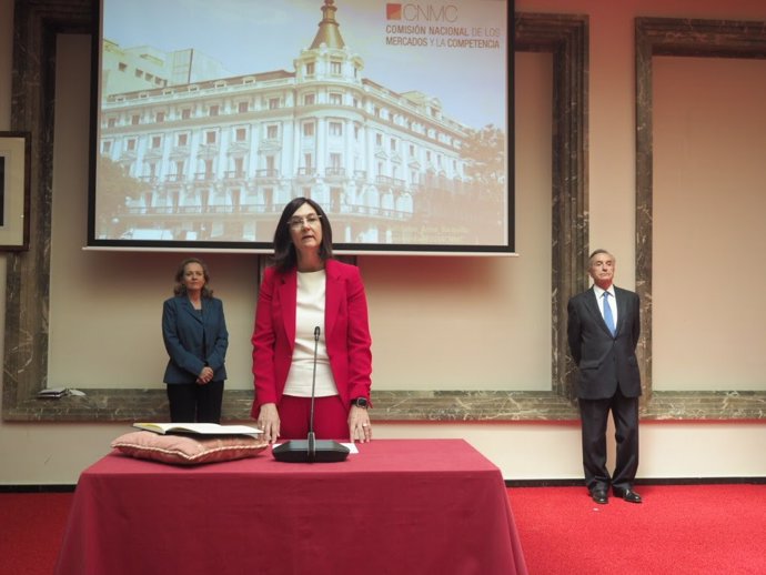 Toma de posesión de Cani Fernández como nueva presidenta de la CNMC, a 19 de junio de 2020 en Madrid