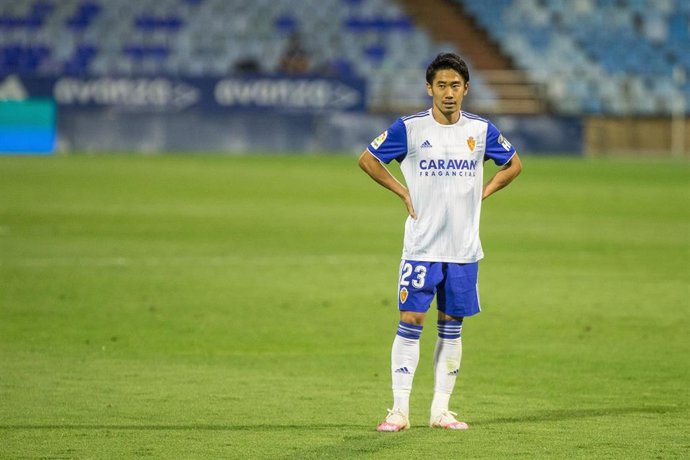 Shinji Kagawa con el Zaragoza