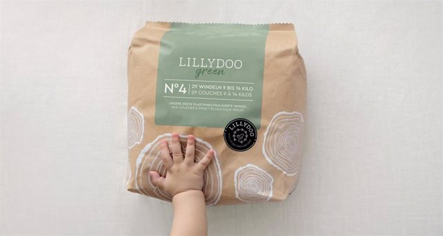 LILLYDOO acaba de lanzar 'LILLYDOO green', el primer pañal ecológico de España que cuenta con un embalaje de papel