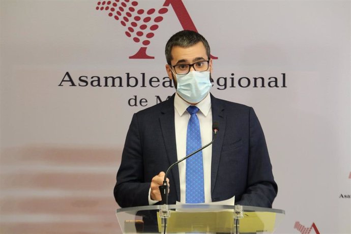 El portavoz del PSRM-PSOE, Francisco Lucas