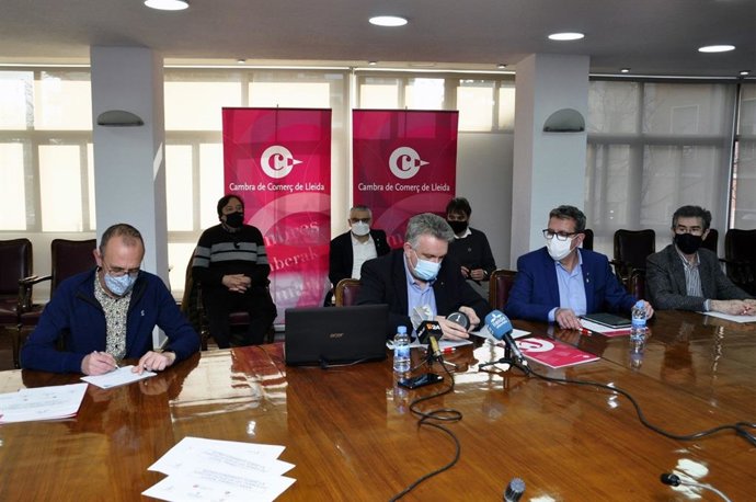 Miquel Pueyo, Jaume Saltó, Joan Talarn y Jaume Puy.