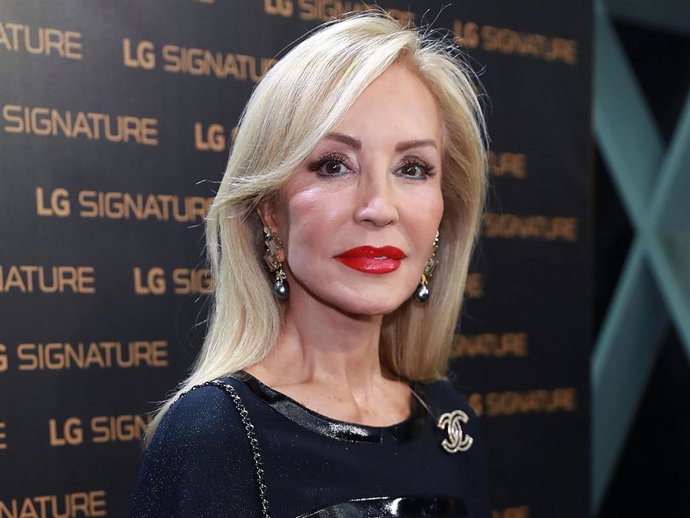 Carmen Lomana, en uno de los eventos a los que suele acudir en la capital