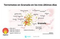 El 112 atiende casi 750 avisos y gestiona 158 incidencias por los terremotos de Granada