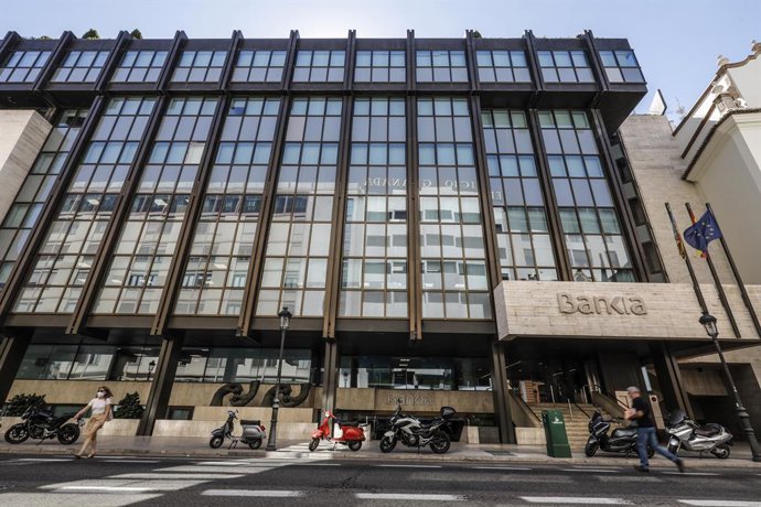 Edificio de la sede de Bankia en Valencia, Comunidad Valenciana (España)