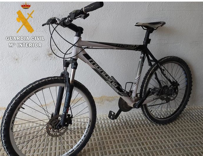 Una de las bicicletas robadas