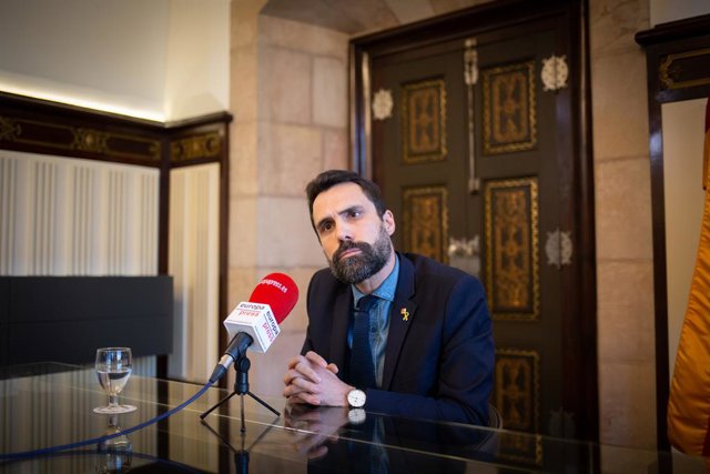 El president del Parlament, Roger Torrent.