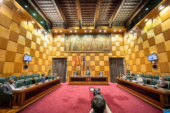 Pleno del Ayuntamiento de Zaragoza