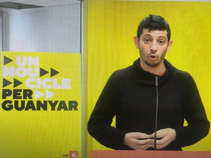 El número quatre de la CUP a les eleccions i portaveu d'Alerta Solidria, Xavier Pellicer