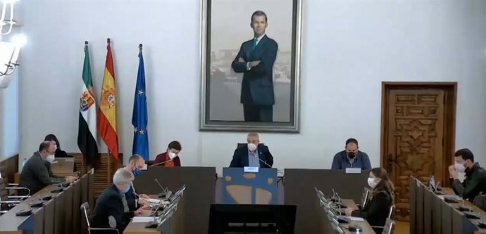 Pleno de la Diputación de Cáceres del mes de enero