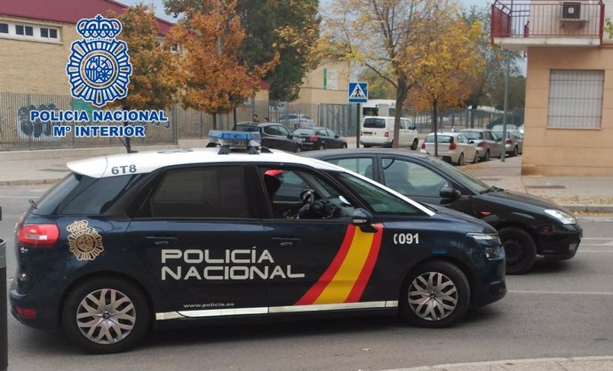 Imagen de recurso de un coche de Policía Nacional.