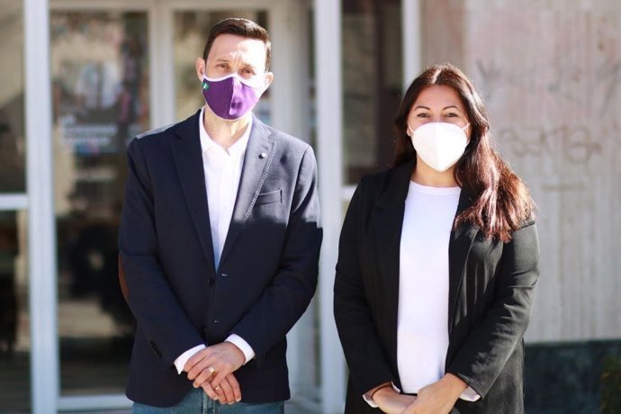 Rueda de prensa de la secretaria de Acción Institucional de Podemos Andalucía, Alejandra Durán.