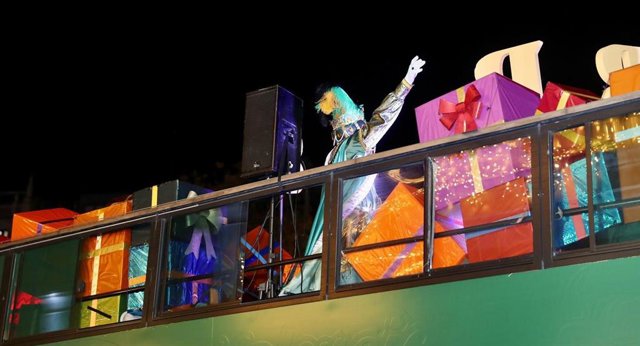 Imagen del acto de llegada de los Reyes Magos a València el pasado 5 de enero.