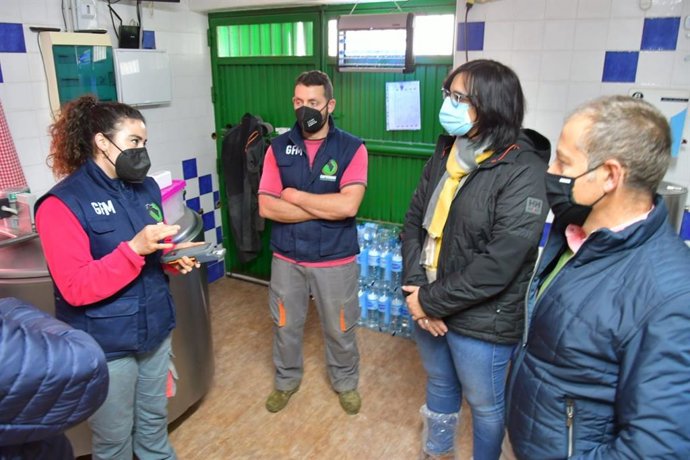 La delegada de Agricultura, Ganadería y Pesca de la Junta en Granada, María José Martín
