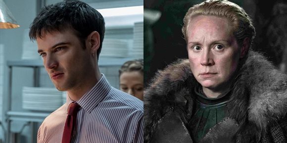 9. Gwendoline Christie es Lucifer y Tom Sturridge Dream en The Sandman de Netflix