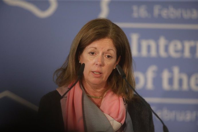 La enviada especial interina de la ONU en Libia, Stephanie Williams.