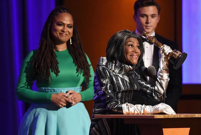 La actriz Cicely Tyson en los Governos Awards