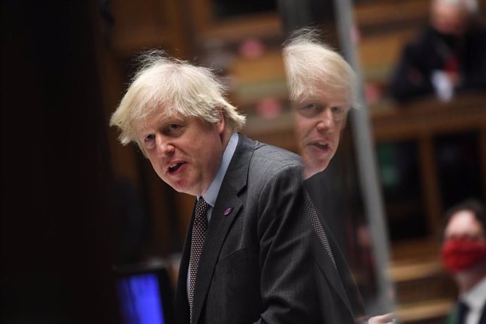 El primer ministro de Reino Unido, Boris Johnson.