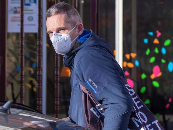 Iñaki Urdangarín llega a Don Orione