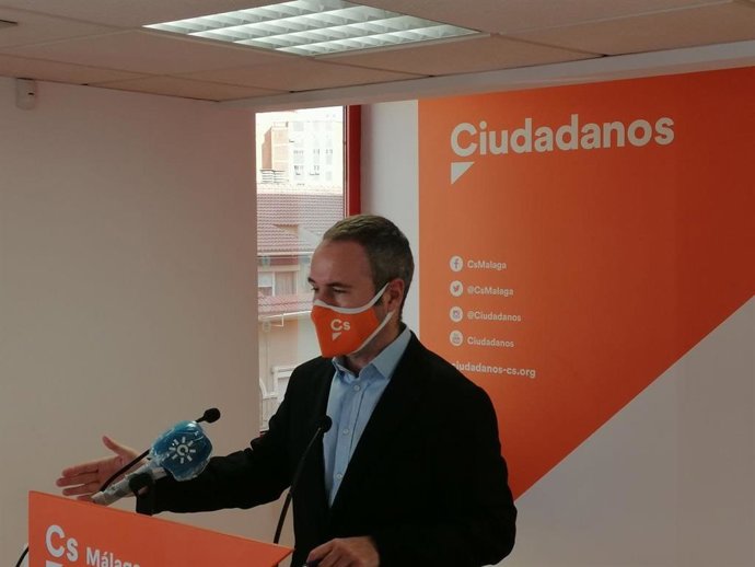 Guillermo Díaz, coordinador de Ciudadanos Málaga