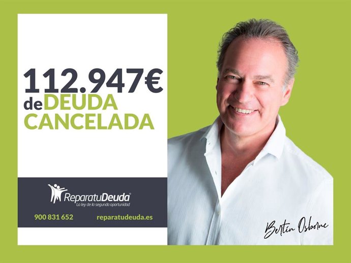 Bertín Osborne, imagen oficial de Repara tu deuda abogados